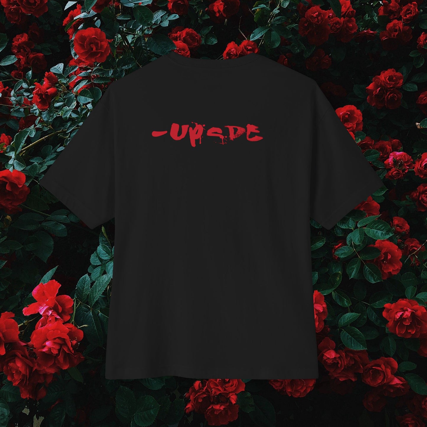 UPSDE ROSE BOXY TEE